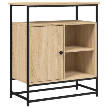 vidaXL Συρταριέρα Sonoma Δρυς 69x35x80cm από Επεξεργασμένο Ξύλο 1 τεμ.