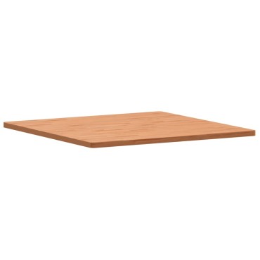 vidaXL Επιφάνεια Τραπεζιού Τετράγωνη 90x90x2,5cm Μασίφ Ξύλο Οξιάς 1 τεμ.