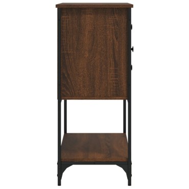 vidaXL Ντουλάπι Καφέ Δρυς 100x36x85cm από Επεξεργασμένο Ξύλο 1 τεμ.