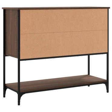 vidaXL Ντουλάπι Καφέ Δρυς 100x36x85cm από Επεξεργασμένο Ξύλο 1 τεμ.