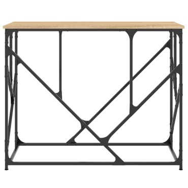 vidaXL Τραπέζι Κονσόλα Sonoma Δρυς 100x40x80cm Επεξεργασμένο Ξύλο 1 τεμ.