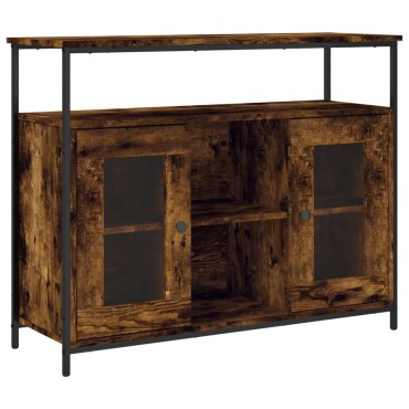 vidaXL Ντουλάπι Καπνιστή Δρυς 100x35x80cm από Επεξεργασμένο Ξύλο 1 τεμ.
