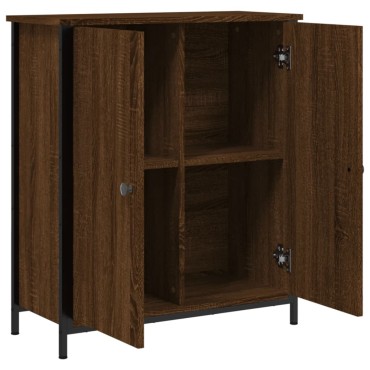 vidaXL Ντουλάπι Καφέ Δρυς 70x30x80cm από Επεξεργ. Ξύλο 1 τεμ.