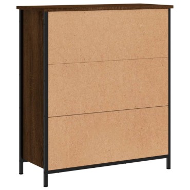 vidaXL Ντουλάπι Καφέ Δρυς 70x30x80cm από Επεξεργ. Ξύλο 1 τεμ.