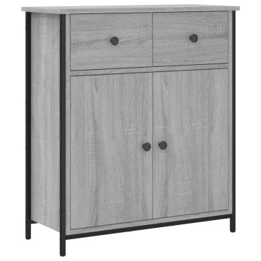 vidaXL Ντουλάπι Γκρι Sonoma 70x30x80cm από Επεξεργ. Ξύλο 1 τεμ.
