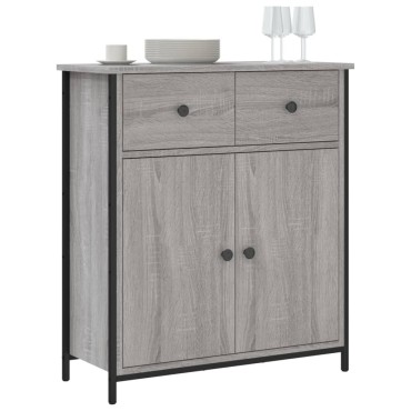 vidaXL Ντουλάπι Γκρι Sonoma 70x30x80cm από Επεξεργ. Ξύλο 1 τεμ.