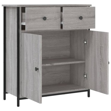 vidaXL Ντουλάπι Γκρι Sonoma 70x30x80cm από Επεξεργ. Ξύλο 1 τεμ.
