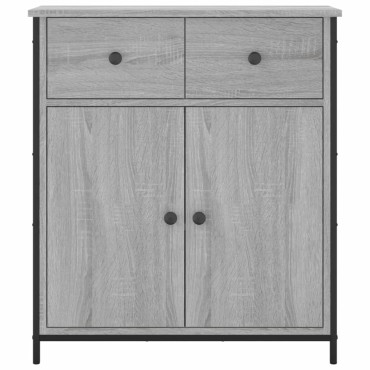 vidaXL Ντουλάπι Γκρι Sonoma 70x30x80cm από Επεξεργ. Ξύλο 1 τεμ.