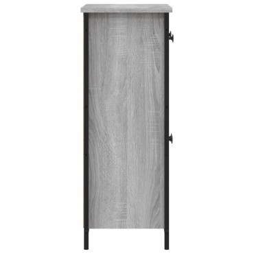 vidaXL Ντουλάπι Γκρι Sonoma 70x30x80cm από Επεξεργ. Ξύλο 1 τεμ.