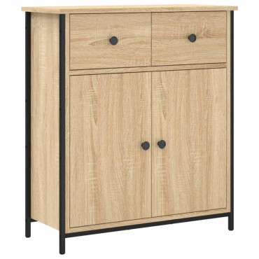 vidaXL Ντουλάπι Sonoma Δρυς 70x30x80cm Επεξεργασμένο Ξύλο 1 τεμ.