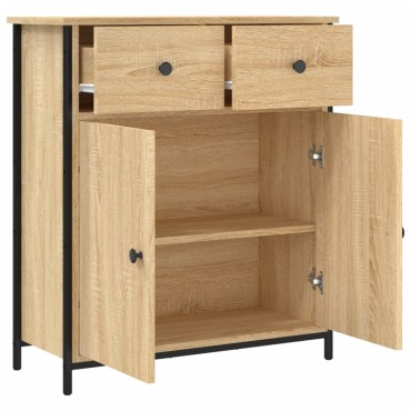 vidaXL Ντουλάπι Sonoma Δρυς 70x30x80cm Επεξεργασμένο Ξύλο 1 τεμ.