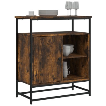 vidaXL Ντουλάπι Καπνιστή Δρυς 69x35x80cm από Επεξεργασμένο Ξύλο 1 τεμ.