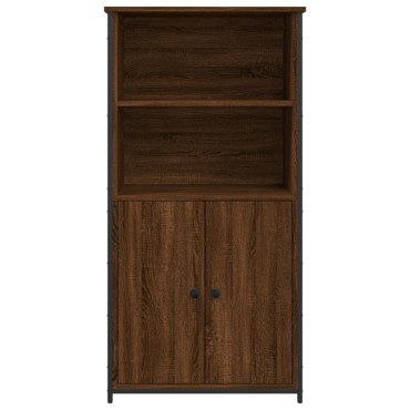 vidaXL Ντουλάπι Καφέ Δρυς 62x36x121,5cm από Επεξεργασμένο Ξύλο 1 τεμ.