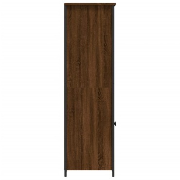 vidaXL Ντουλάπι Καφέ Δρυς 62x36x121,5cm από Επεξεργασμένο Ξύλο 1 τεμ.