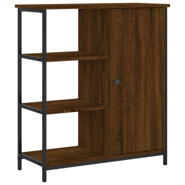 vidaXL Ντουλάπι Καφέ Δρυς 70x30x80cm από Επεξεργ. Ξύλο 1 τεμ.