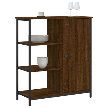 vidaXL Ντουλάπι Καφέ Δρυς 70x30x80cm από Επεξεργ. Ξύλο 1 τεμ.