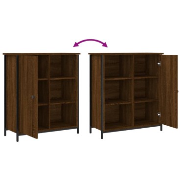 vidaXL Ντουλάπι Καφέ Δρυς 70x30x80cm από Επεξεργ. Ξύλο 1 τεμ.