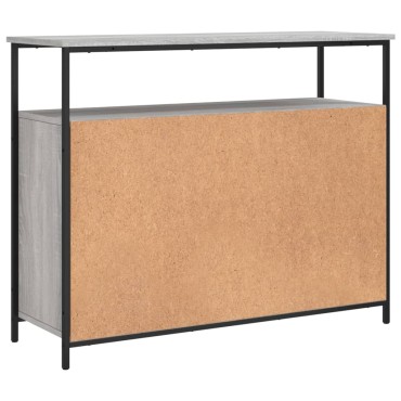 vidaXL Μπουφές Γκρι Sonoma 100x35x80cm από Επεξεργασμένο Ξύλο 1 τεμ.