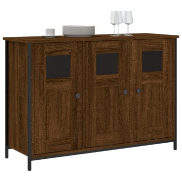 vidaXL Ραφιέρα Καφέ Δρυς 100x35x70cm από Επεξεργασμένο Ξύλο 1 τεμ.