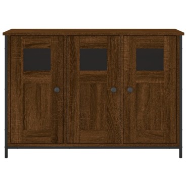 vidaXL Ραφιέρα Καφέ Δρυς 100x35x70cm από Επεξεργασμένο Ξύλο 1 τεμ.