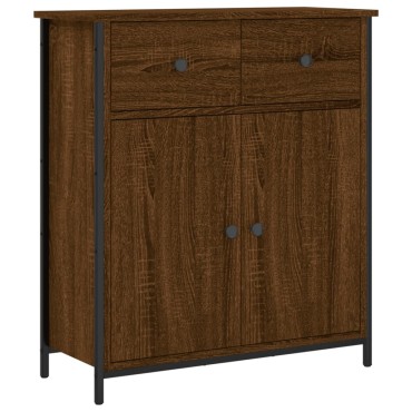 vidaXL Ντουλάπι Καφέ Δρυς 70x30x80cm από Επεξεργ. Ξύλο 1 τεμ.