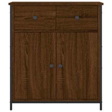 vidaXL Ντουλάπι Καφέ Δρυς 70x30x80cm από Επεξεργ. Ξύλο 1 τεμ.