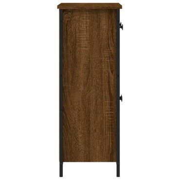vidaXL Ντουλάπι Καφέ Δρυς 70x30x80cm από Επεξεργ. Ξύλο 1 τεμ.