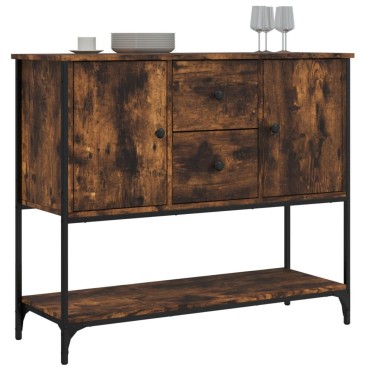 vidaXL Ντουλάπι Καπνιστή Δρυς 100x36x85cm Επεξεργασμένο Ξύλο 1 τεμ.