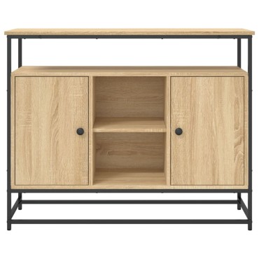 vidaXL Ντουλάπι Sonoma δρυς 100x35x80cm Επεξεργασμένο Ξύλο 1 τεμ.