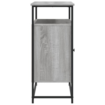 vidaXL Μπουφές Γκρι Sonoma 100x35x80cm από Επεξεργασμένο Ξύλο 1 τεμ.