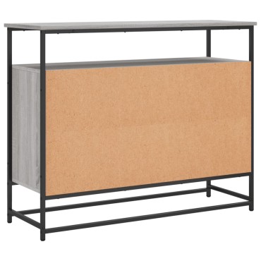 vidaXL Μπουφές Γκρι Sonoma 100x35x80cm από Επεξεργασμένο Ξύλο 1 τεμ.
