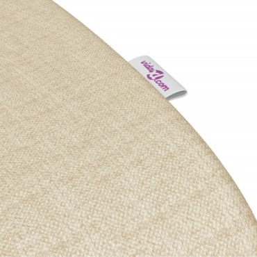 vidaXL Καρέκλα Γονάτων Κρεμ 55x84x55cm από Κόντρα Πλακέ Σημύδας 1 τεμ.