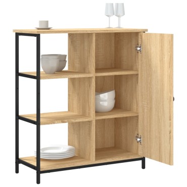 vidaXL Ντουλάπι Sonoma Δρυς 70x30x80cm Επεξεργασμένο Ξύλο 1 τεμ.