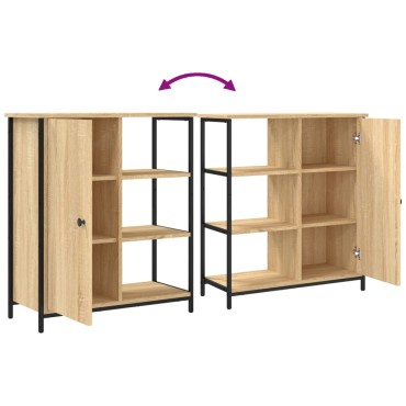 vidaXL Ντουλάπι Sonoma Δρυς 70x30x80cm Επεξεργασμένο Ξύλο 1 τεμ.