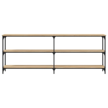 vidaXL Τραπέζι Κονσόλα Sonoma Δρυς 200x29x75cm Επεξεργασμένο Ξύλο 1 τεμ.