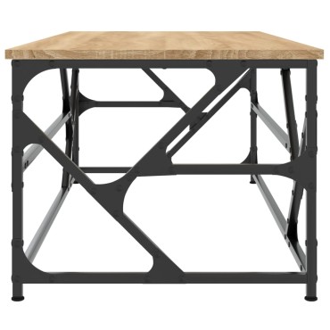 vidaXL Τραπεζάκι Σαλονιού Sonoma Δρυς 100x50x40cm Επεξεργασμένο Ξύλο 1 τεμ.