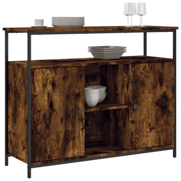 vidaXL Ντουλάπι Καπνιστή Δρυς 100x35x80cm από Επεξεργασμένο Ξύλο 1 τεμ.