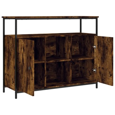 vidaXL Ντουλάπι Καπνιστή Δρυς 100x35x80cm από Επεξεργασμένο Ξύλο 1 τεμ.