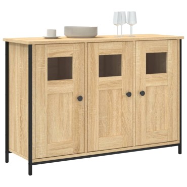 vidaXL Μπουφές Sonoma Δρυς 100x35x70cm από Επεξεργασμένο Ξύλο 1 τεμ.
