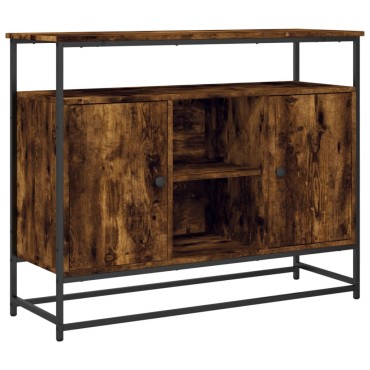 vidaXL Ντουλάπι Καπνιστή Δρυς 100x35x80cm από Επεξεργασμένο Ξύλο 1 τεμ.