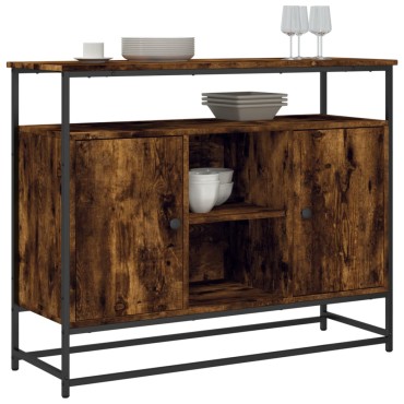 vidaXL Ντουλάπι Καπνιστή Δρυς 100x35x80cm από Επεξεργασμένο Ξύλο 1 τεμ.
