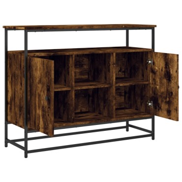 vidaXL Ντουλάπι Καπνιστή Δρυς 100x35x80cm από Επεξεργασμένο Ξύλο 1 τεμ.