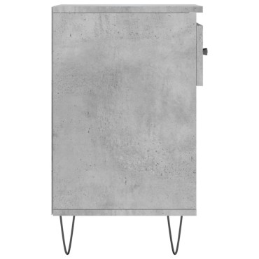 vidaXL Παπουτσοθήκη Γκρι Σκυροδέματος 102x36x60cm Επεξεργασμένο Ξύλο