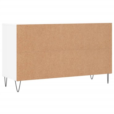 vidaXL Παπουτσοθήκη Λευκή 102x36x60cm από Επεξεργασμένο Ξύλο