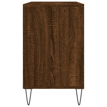vidaXL Παπουτσοθήκη Καφέ Δρυς 102x36x60cm από Επεξεργασμένο Ξύλο