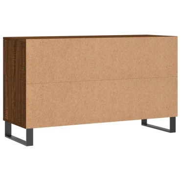 vidaXL Παπουτσοθήκη Καφέ Δρυς 102x36x60cm από Επεξεργασμένο Ξύλο
