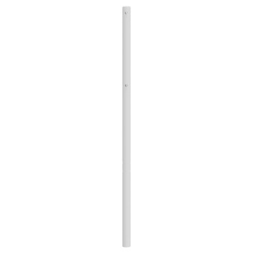 vidaXL Κεφαλάρι Λευκό Μεταλλικό 142x3x90cm 1 τεμ.