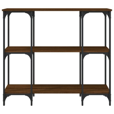 vidaXL Τραπέζι Κονσόλα Καφέ Δρυς 102x35x90cm Επεξεργασμένο Ξύλο 1 τεμ.