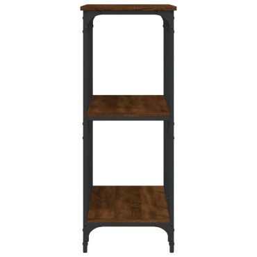 vidaXL Τραπέζι Κονσόλα Καφέ Δρυς 102x35x90cm Επεξεργασμένο Ξύλο 1 τεμ.