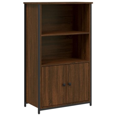 vidaXL Ντουλάπι Καφέ Δρυς 62x32x103,5cm από Επεξεργασμένο Ξύλο 1 τεμ.